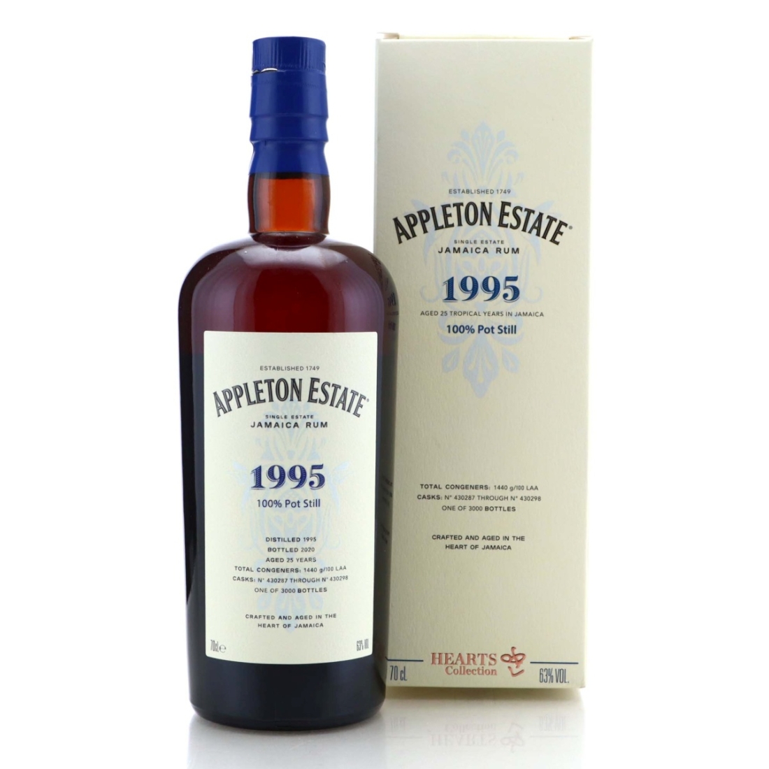 Image for Appleton Estate 1995 Hearts Collection 25 Year Old