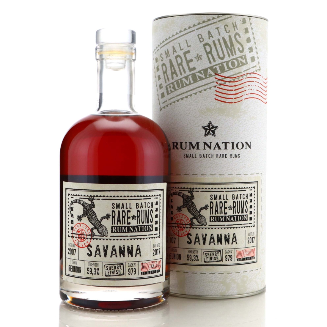 Image for Savanna 2007 Rum Nation Small Batch Sherry Finish