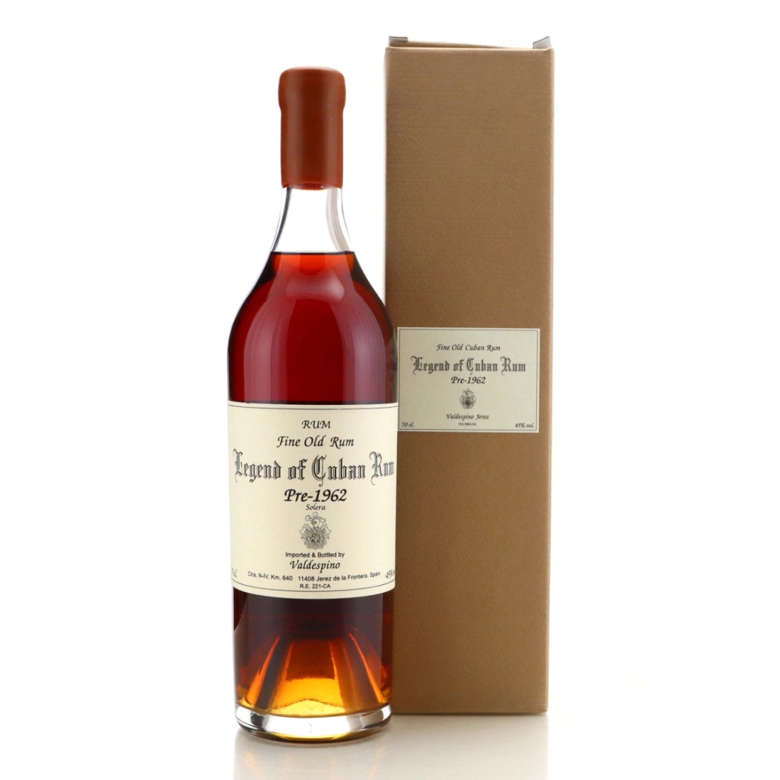 Image for Valdespino Legend of Cuban Rum pre-1962