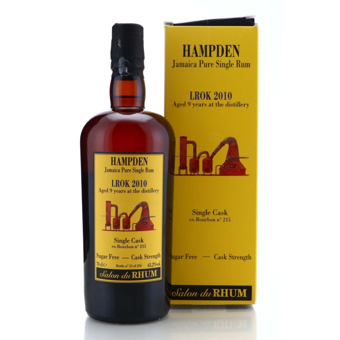Image for Hampden LROK 2010 Habitation Velier 9 Year Old Single Cask