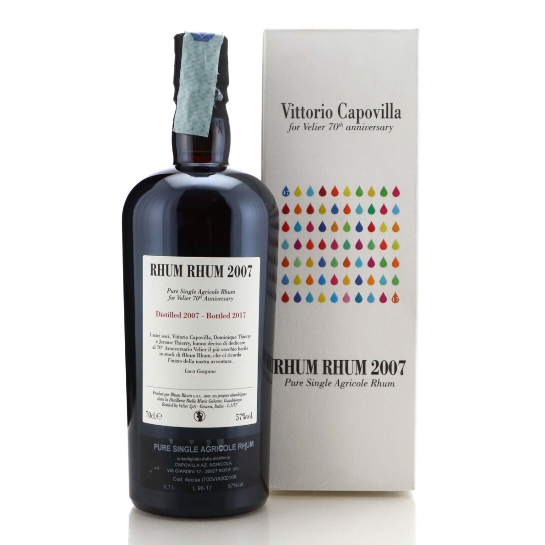 Image for Rhum Rhum 2007 Velier / 70th Anniversary