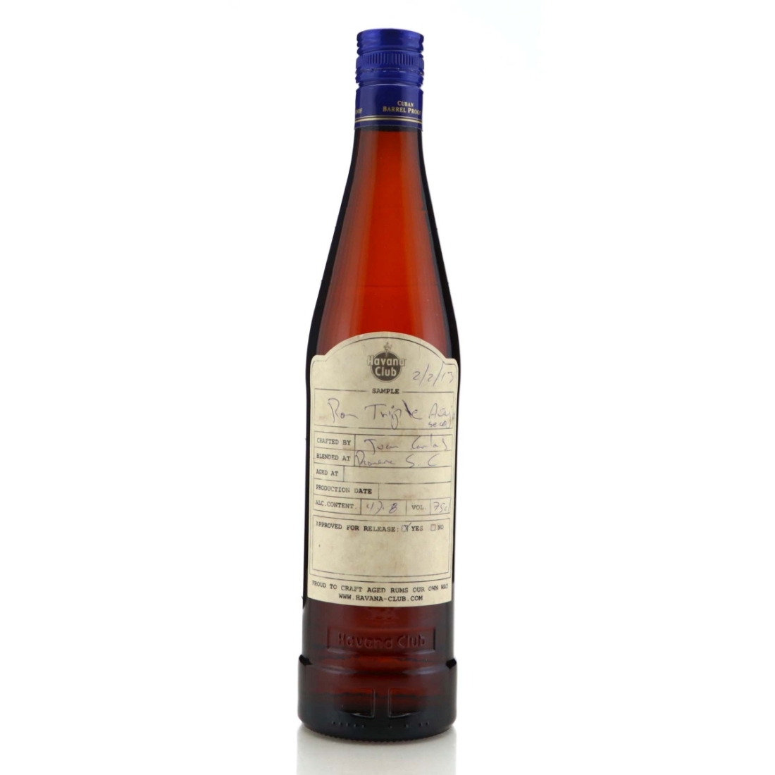 Havana Club Anejo 2013 / Sample