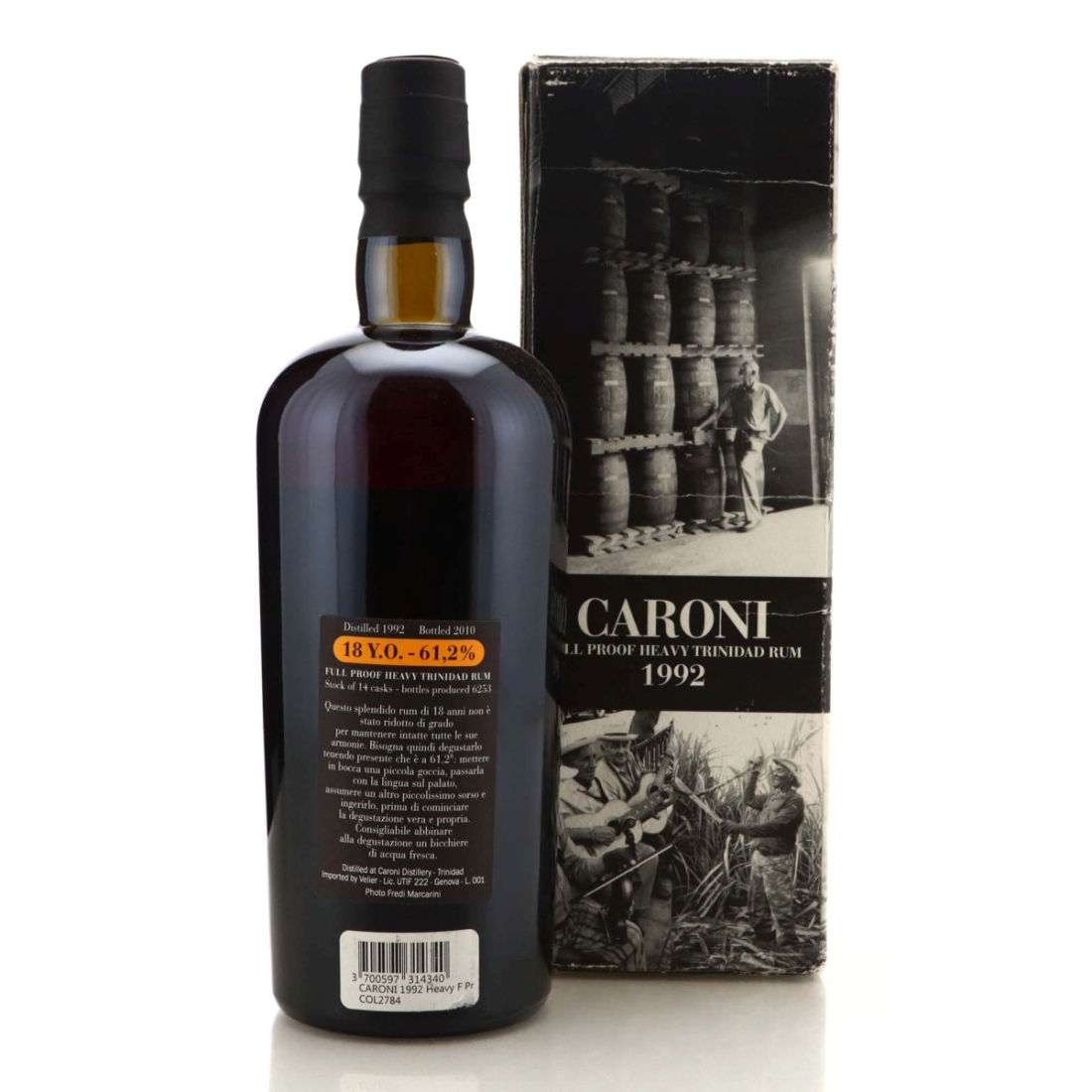 Image for Caroni 1992 Full Proof 18 Year Old Heavy