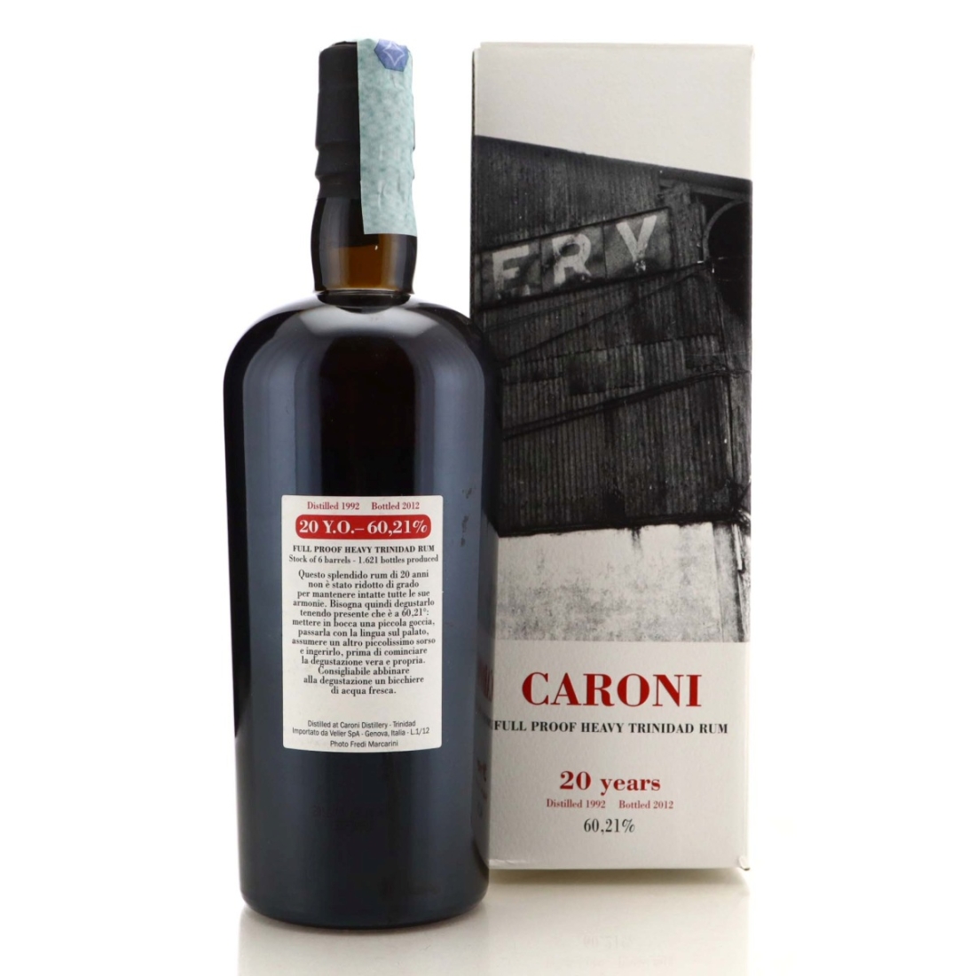 Image for Caroni 1992 Full Proof 20 Year Old Heavy