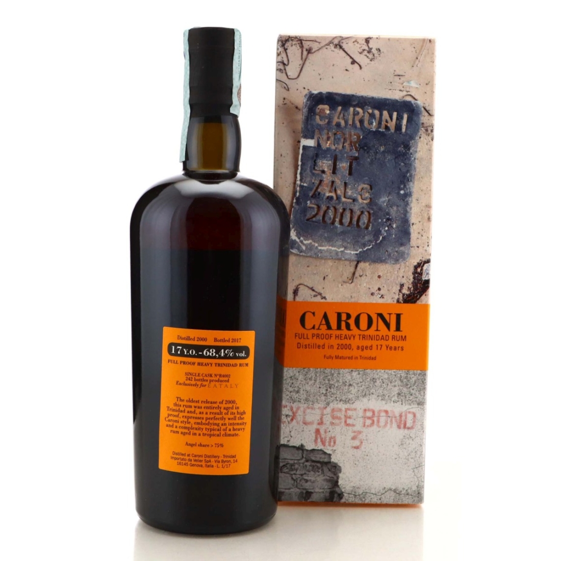 Image for Caroni 2000 Full Proof 17 Year Old Heavy