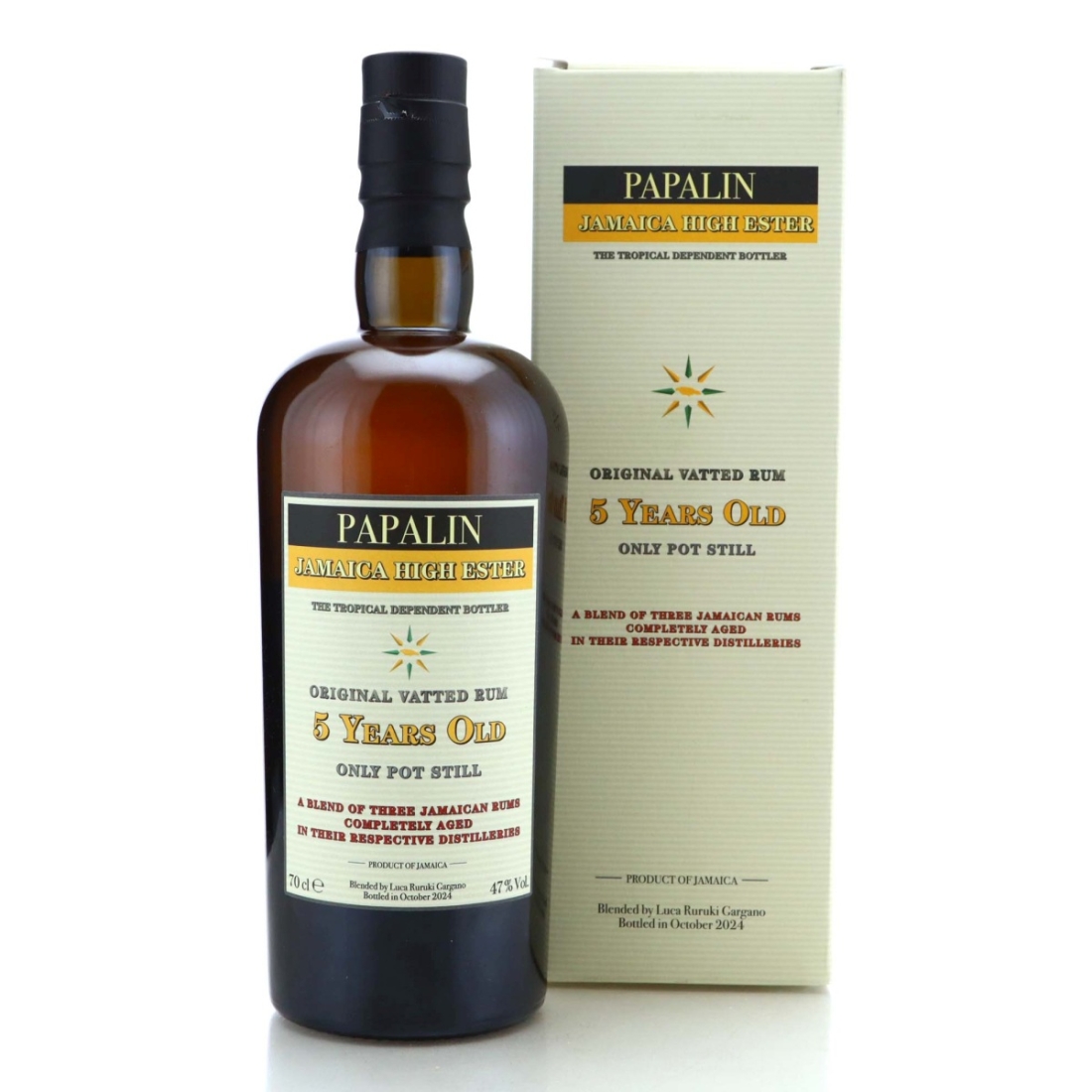 Papalin Jamaica 5 Year Old Velier Original Vatted Rum 2024 / 47%