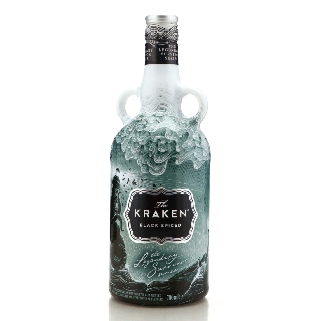 Kraken Black Spiced Rum Legendary Survivor Decanter