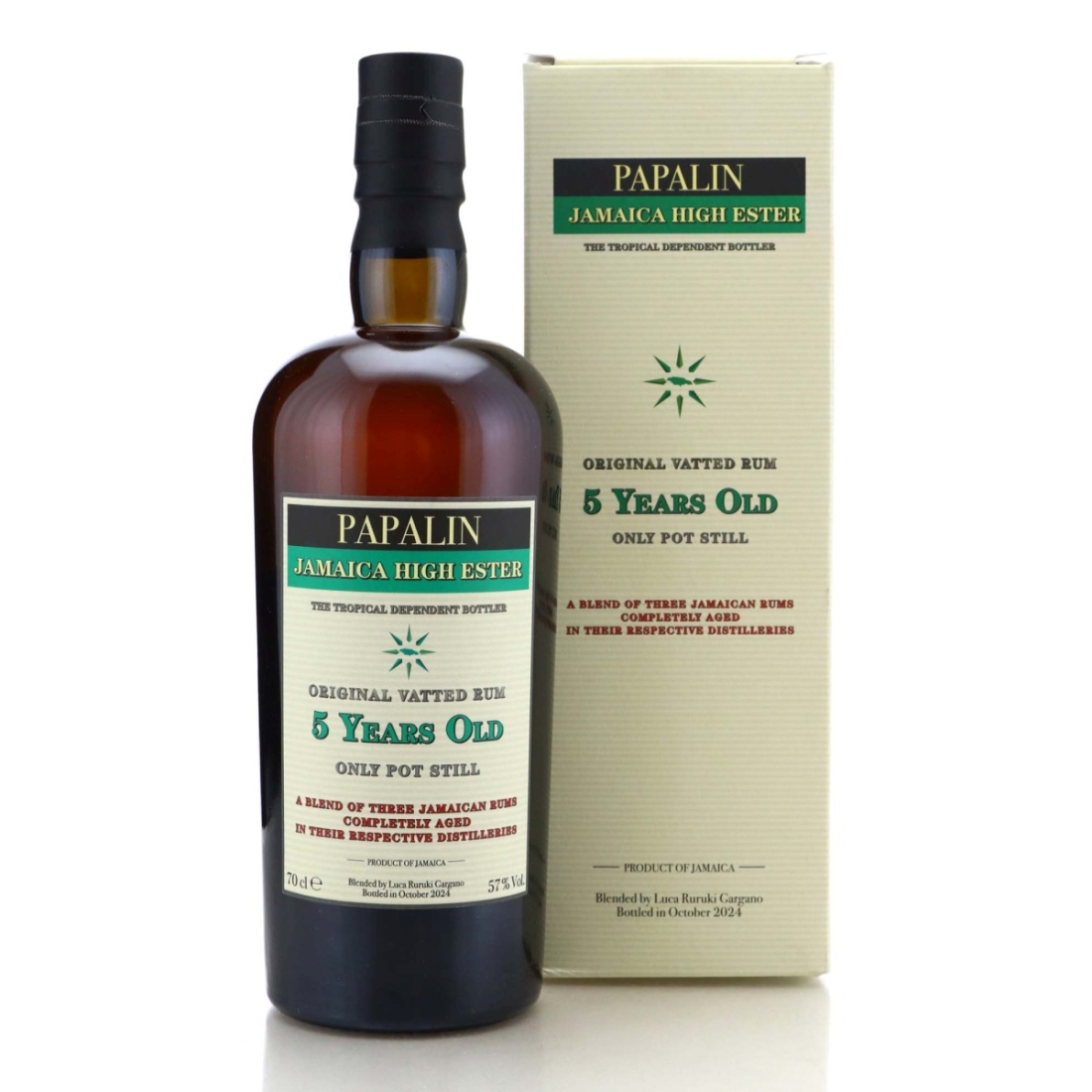 Papalin Jamaica 5 Year Old Velier Original Vatted Rum 2024 / 57%