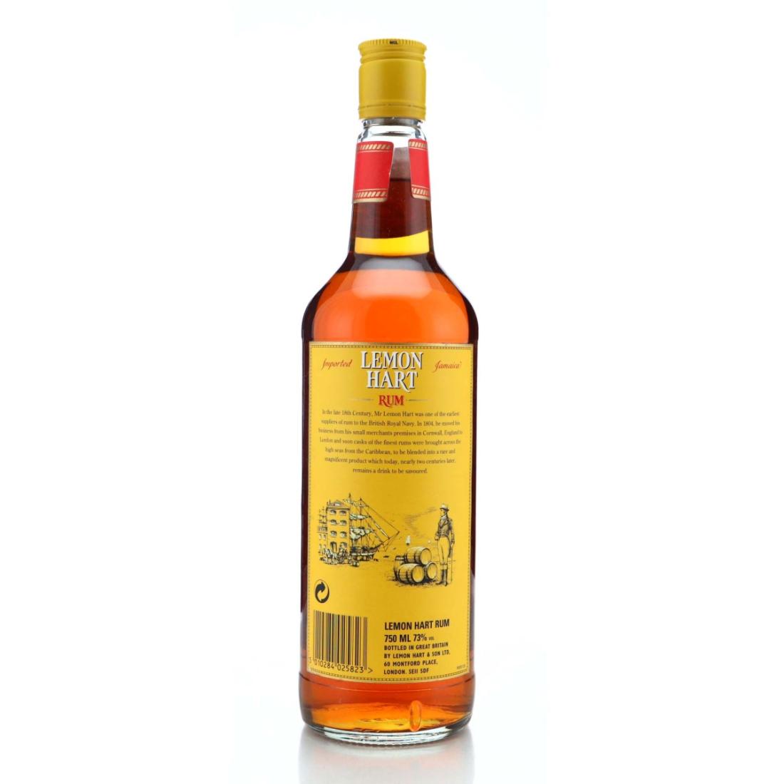 Image for Lemon Hart Golden Jamaica Rum 73%