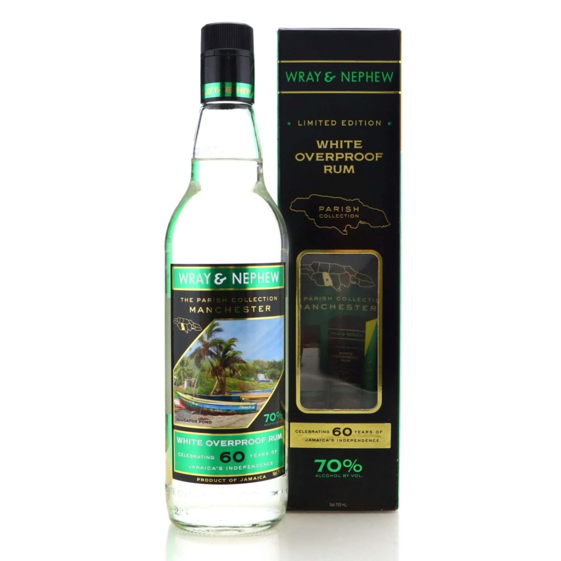 Wray and Nephew White Overproof / 60 Years Jamaica Independence