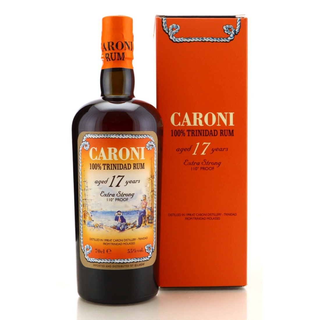 Image for Caroni 1998 100% Trinidad Rum 17 Year Old