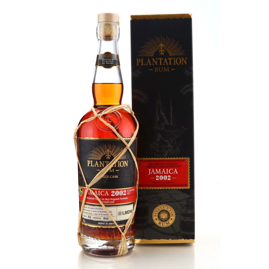Image for Hampden HJF 2002 Plantation Single Cask #1 -