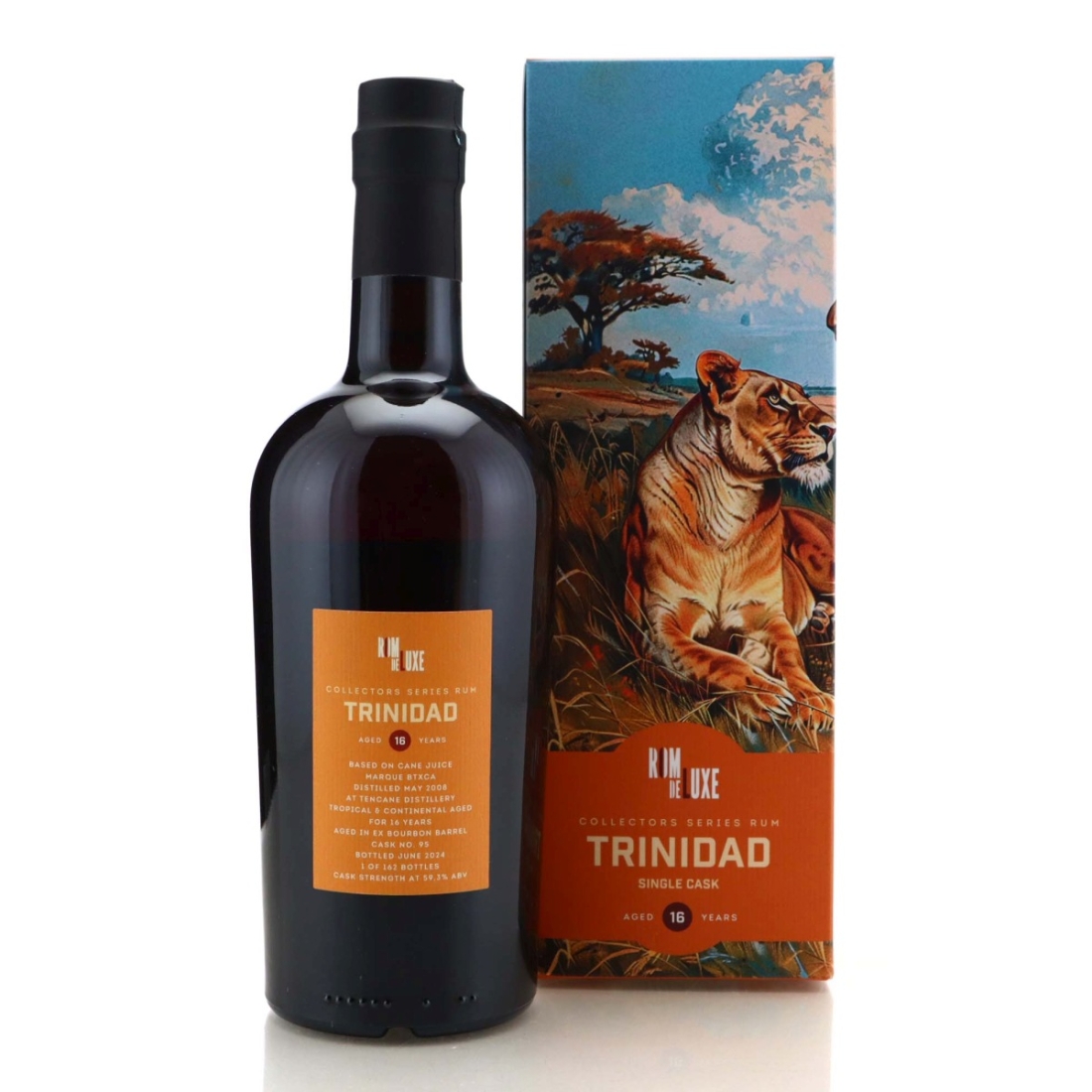 Image for Trinidad Distillers 2008 Rom de Luxe 16 Year Old Cask #95