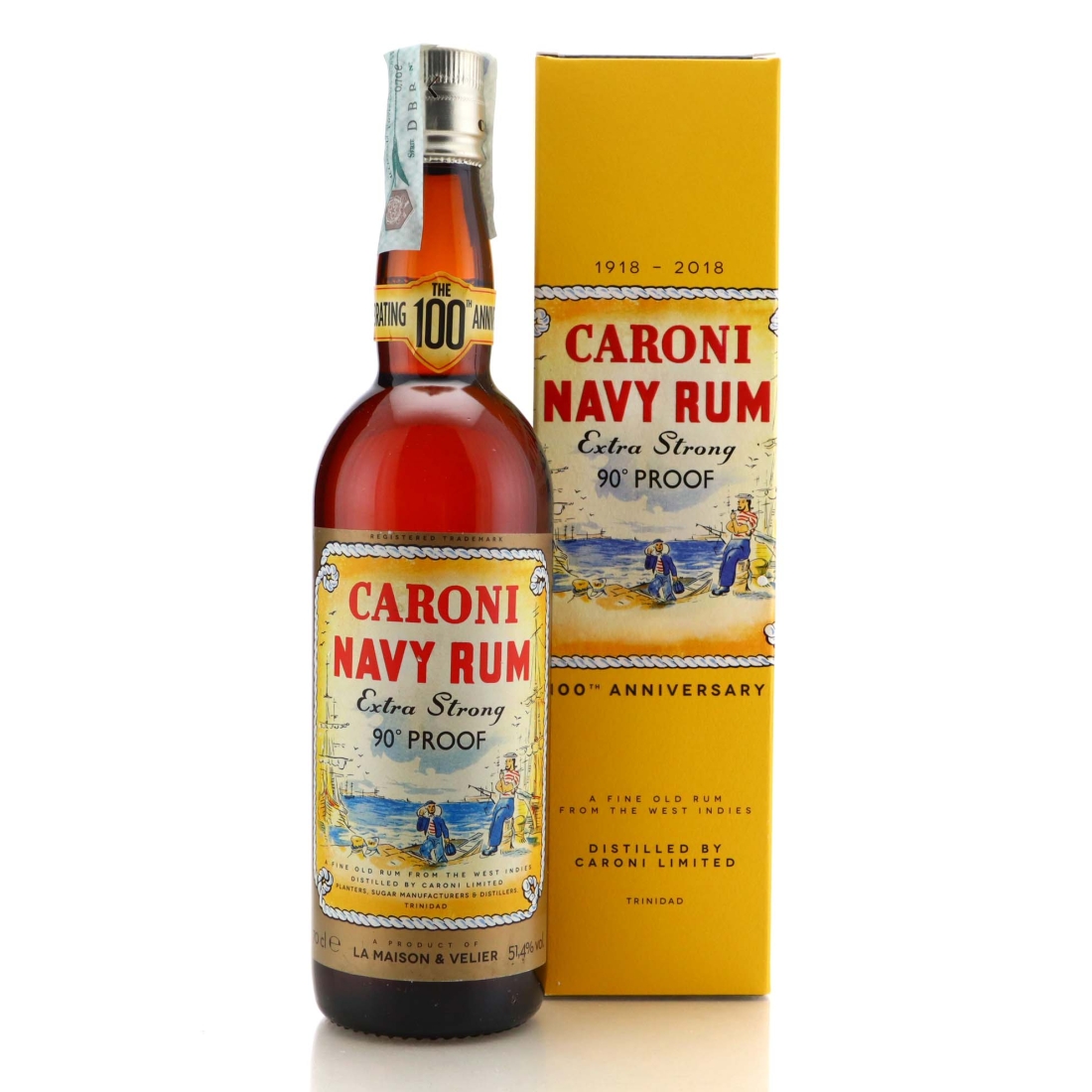 Image for Caroni Navy Rum Extra Strong - 100th Anniversary