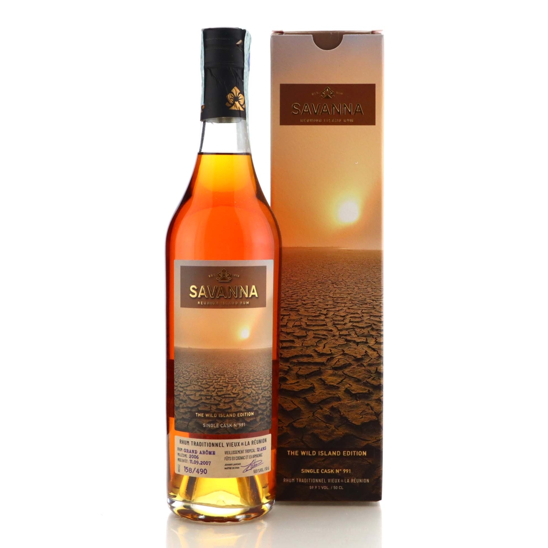 Image for Savanna Grand Arome 2006 Single Cask 12 Year Old #991 - Grand Etang Sec