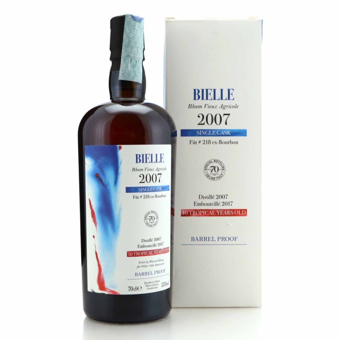 Image for Bielle 2007 Single Cask 10 Year Old - #105 by Warren Khong