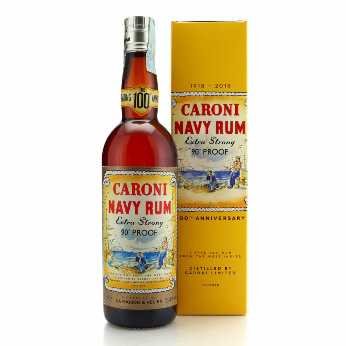 Image for Caroni Navy Rum Extra Strong - 100th Anniversary