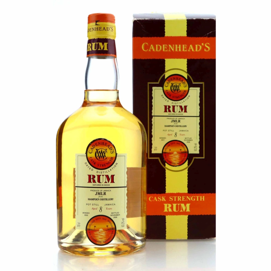 Hampden JMLR 2000 Cadenhead's 8 Year Old