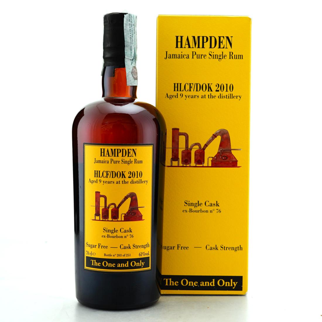 Image for Hampden HLCF/DOK 2010 Habitation Velier 9 Year Old
