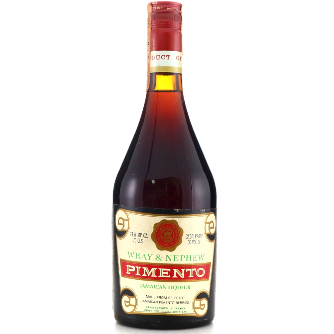 Wray and Nephew Pimento Liqueur 1970s