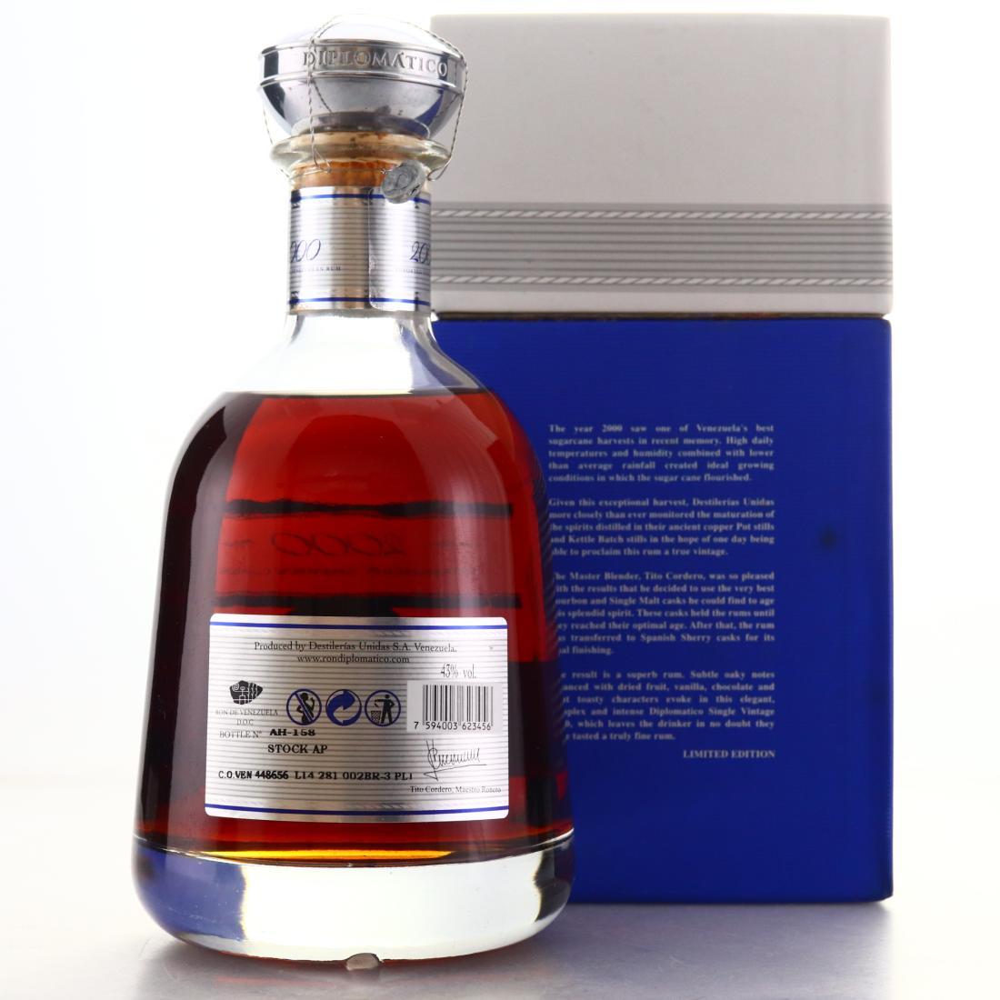 Image for Diplomatico 2000 Sherry Cask Finish