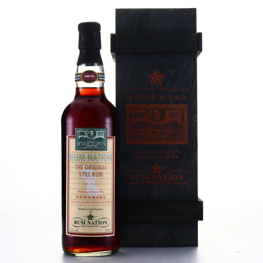 Demerara Rum 1975 Rum Nation 25 Year Old Original Still