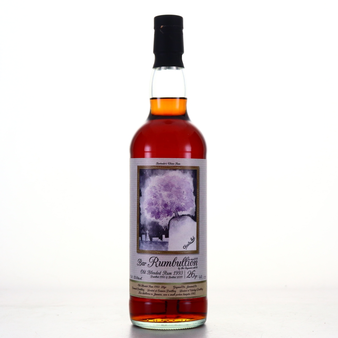 Old Blended Rum 1993 Bar Rumbullion 26 Year Old