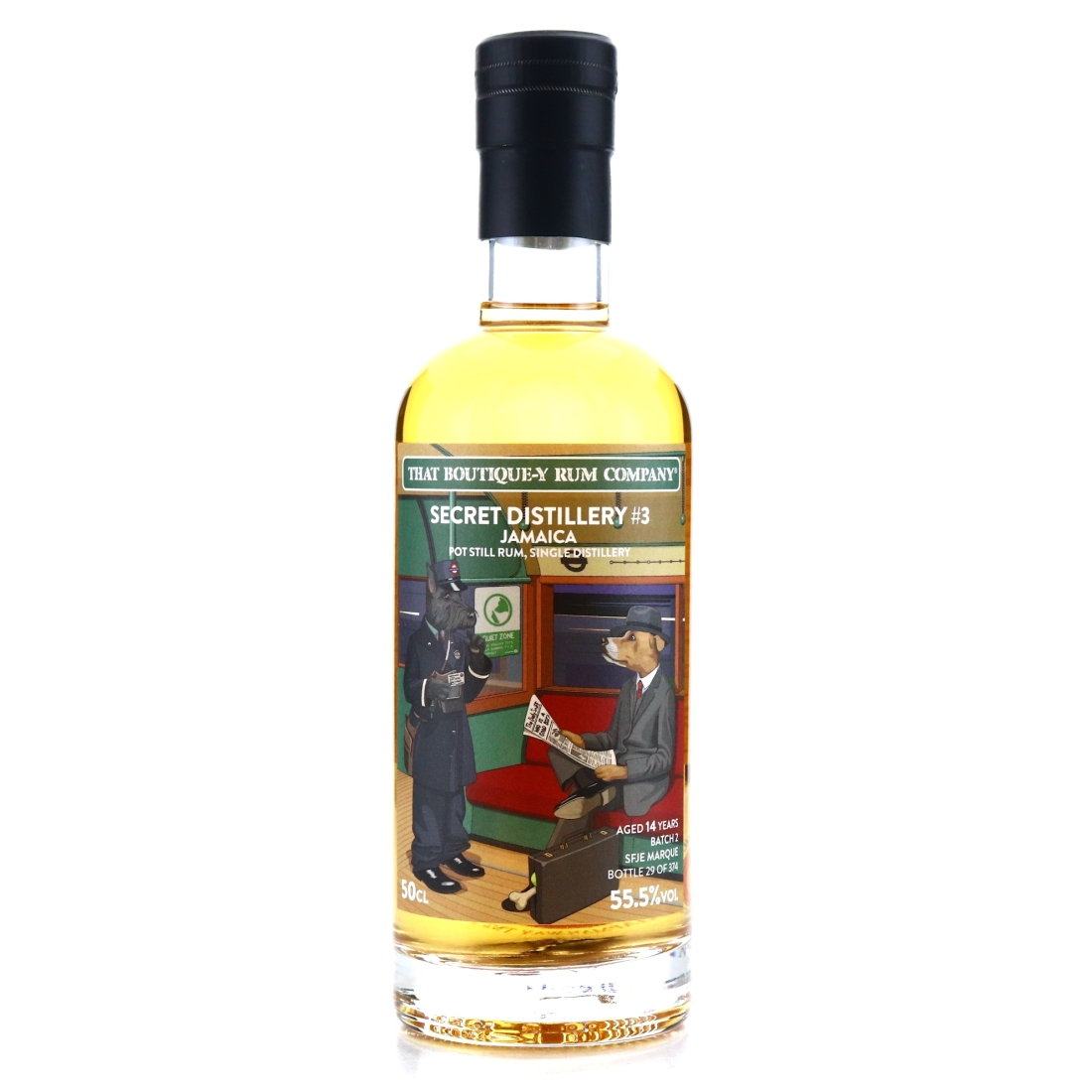 Monymusk 'Secret Distillery' #3 That Boutique-y Rum Company 13 Year Old Batch #2