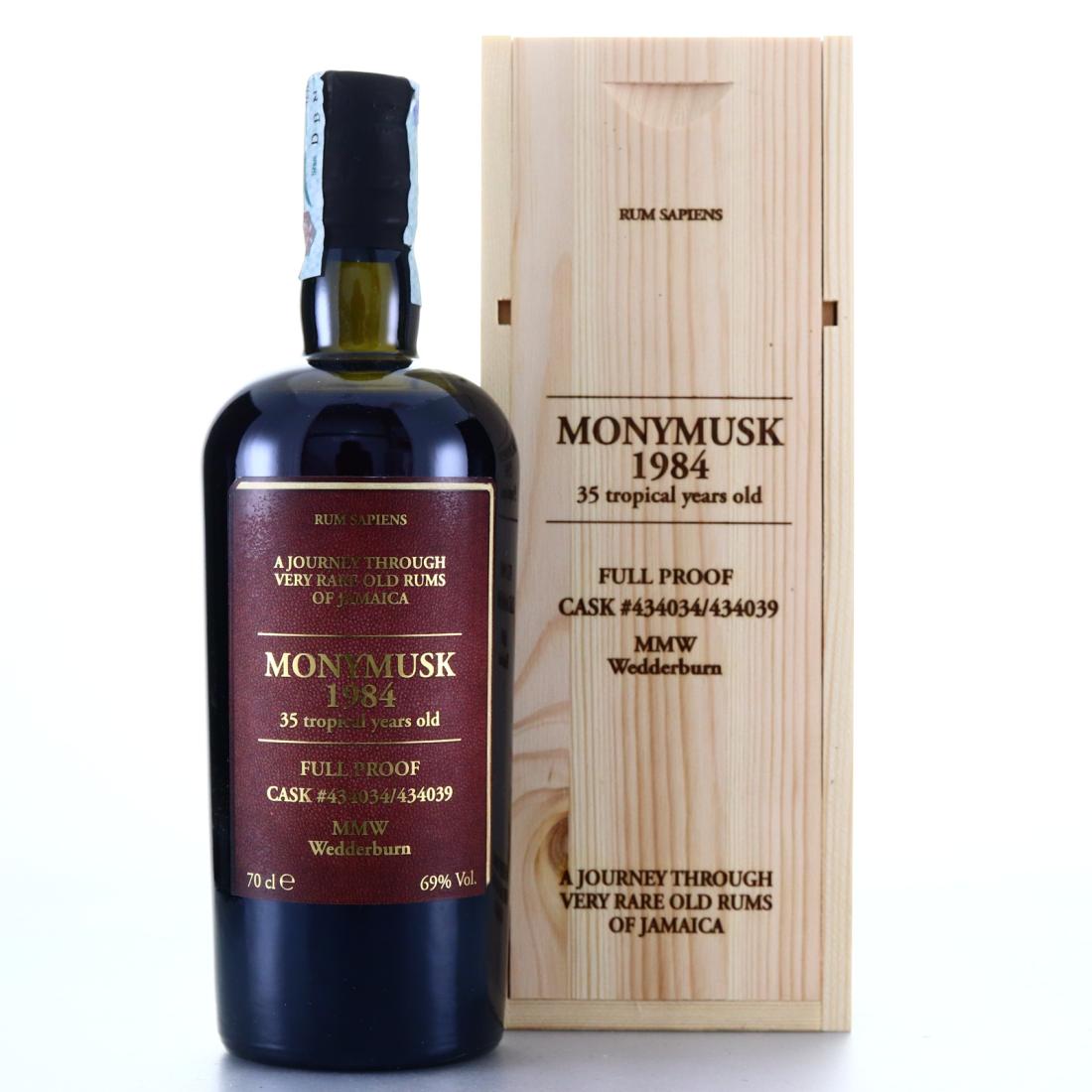 Image for Monymusk MMW 1984 Velier 35 Year Old Rum Sapiens