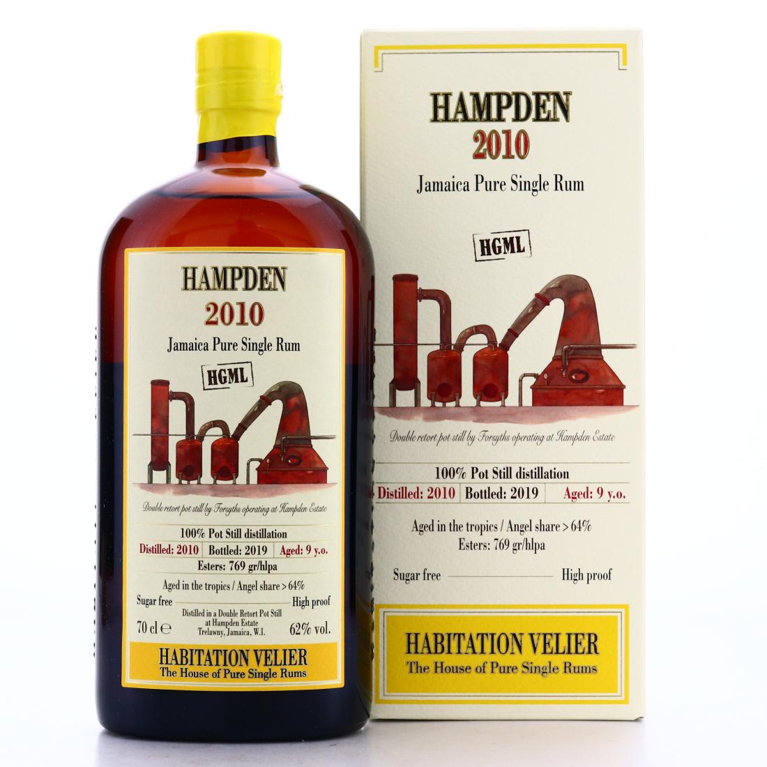Image for Hampden HGML 2010 Habitation Velier 9 Year Old