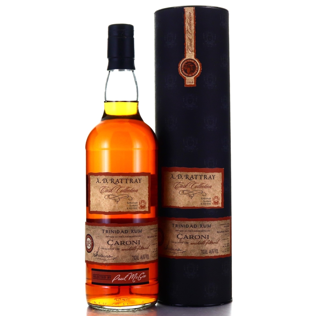 Image for Caroni 1997 A.D. Rattray Cask Collection 18 Year Old