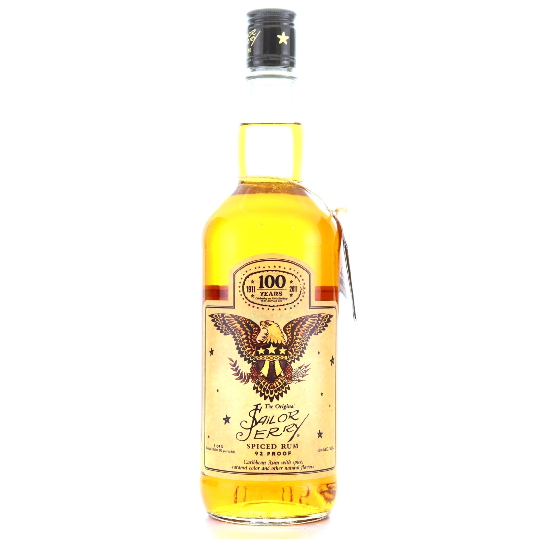 Sailor Jerry Spiced Rum 100th Birthday 75cl U.S. Import