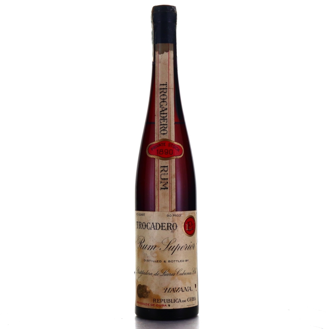 Trocadero 1890 Rum Superior