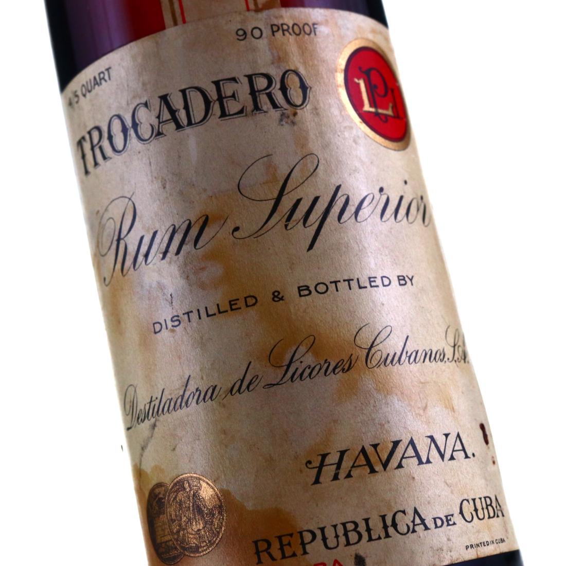 Image for Trocadero 1890 Rum Superior