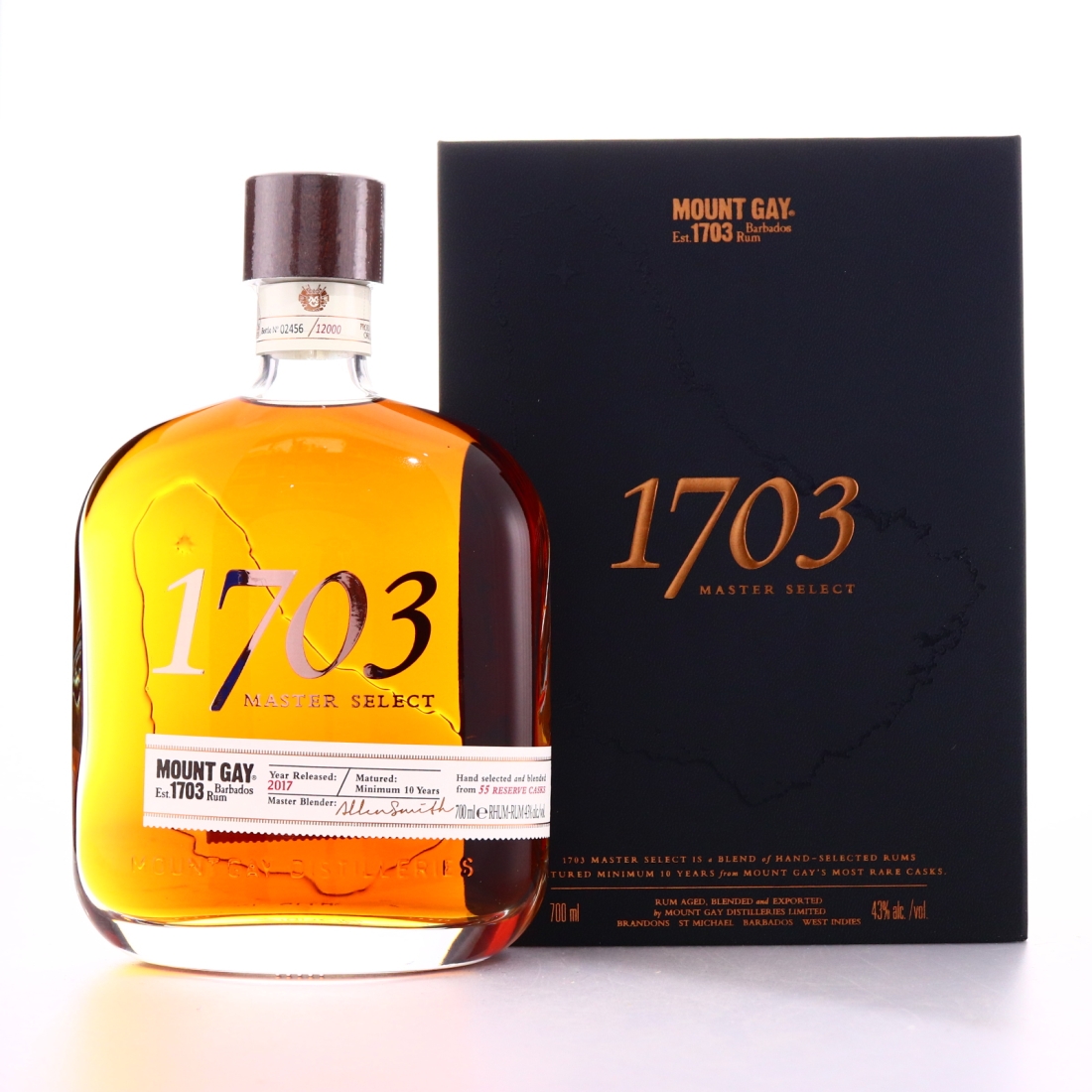 Mount Gay '1703' Master Select 10 Year Old