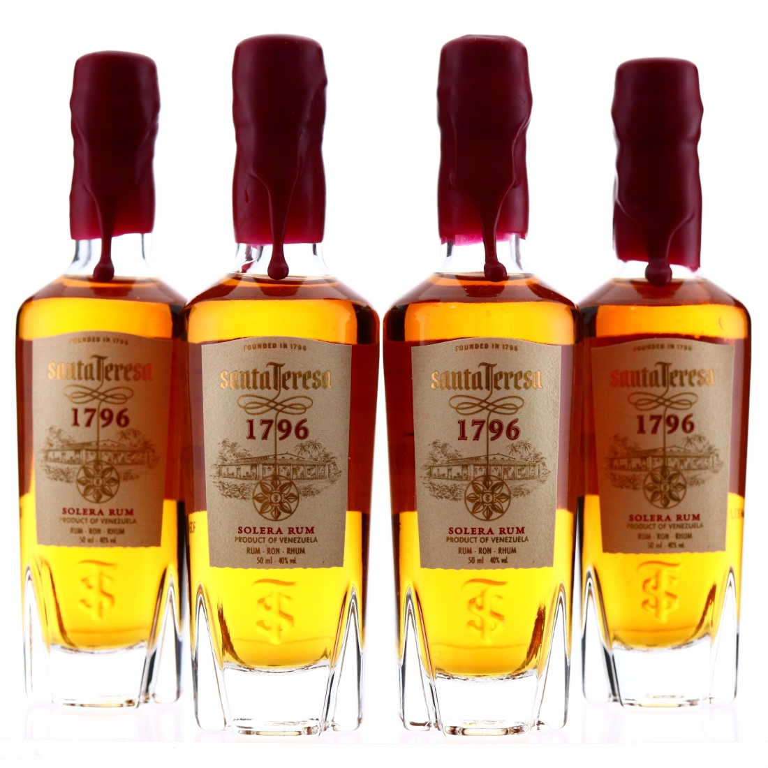 Santa Teresa Solera Rum Miniature x 4