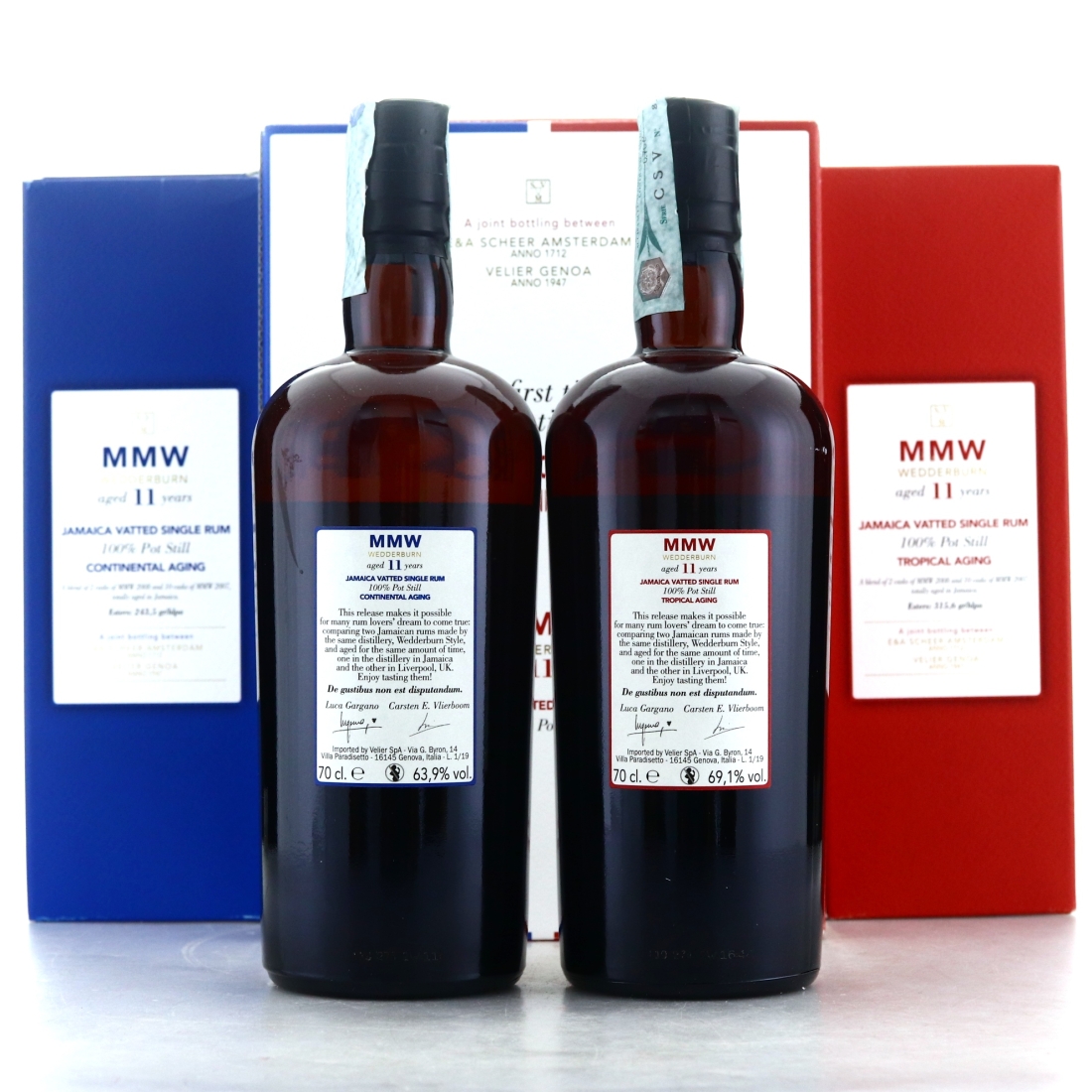 Image for Monymusk MMW Velier Tropical vs Continental Aging - E&A Scheer
