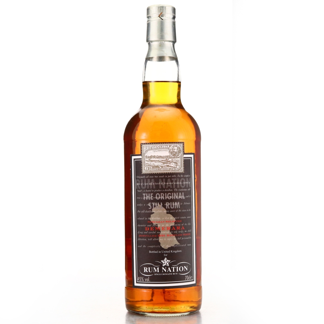 Demerara Rum 1991 Rum Nation Original Still