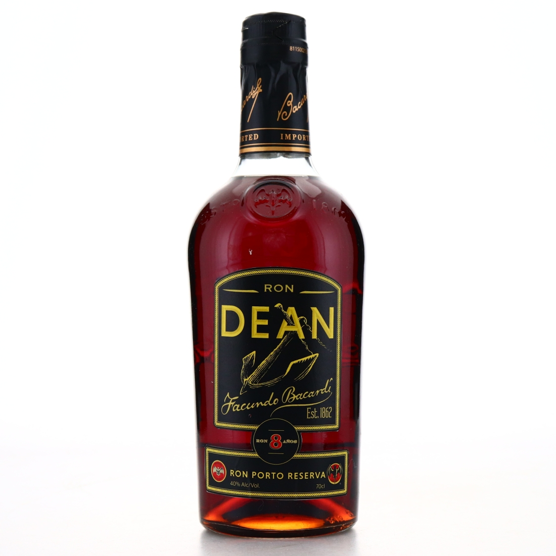 Bacardi 8 Year Old The Dean Collection