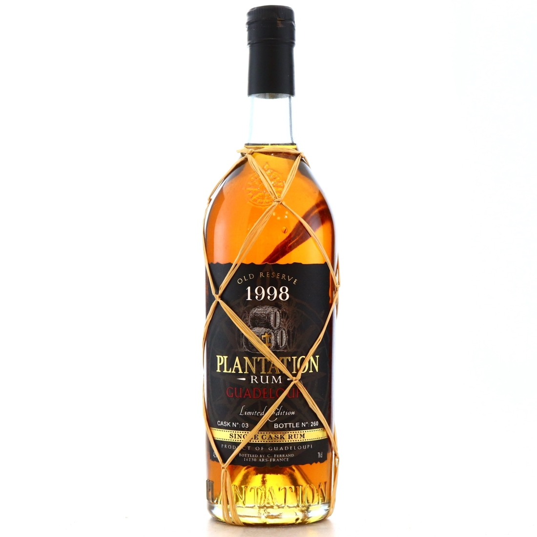 Guadeloupe Rum 1998 Plantation Single Cask #3