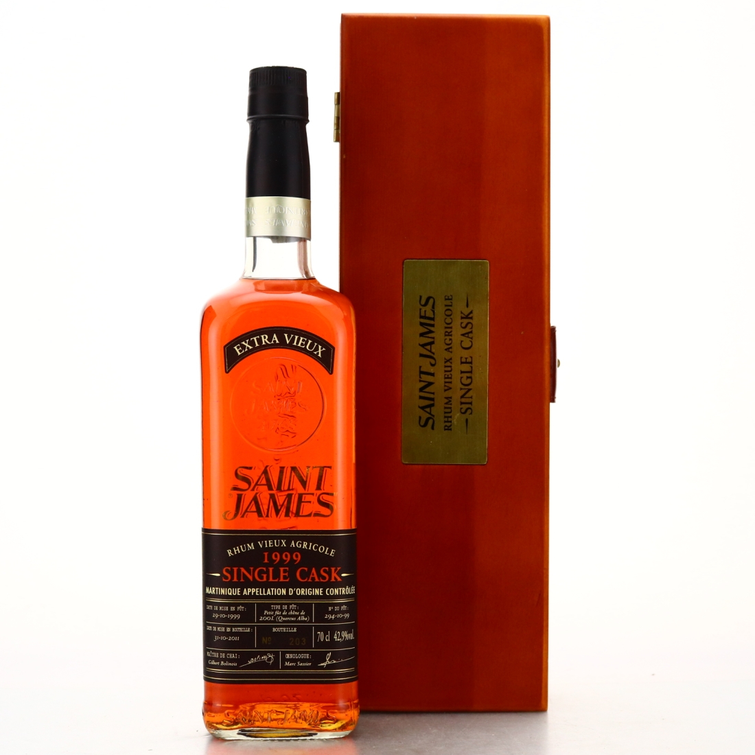 Saint James 1999 Single Cask #294-10-99