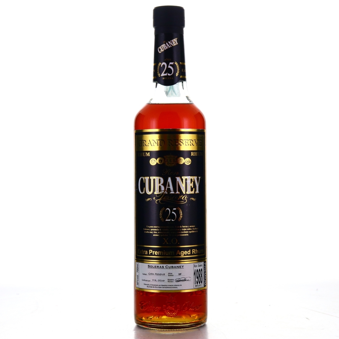 Cubaney Tesoro 1988 Grand Reserve Solera 25 Year Old