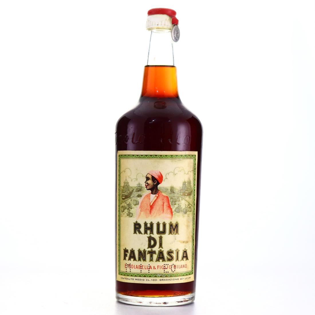 Isolabella and Figlio Rhum Di Fantasia 1 Litre 1950s