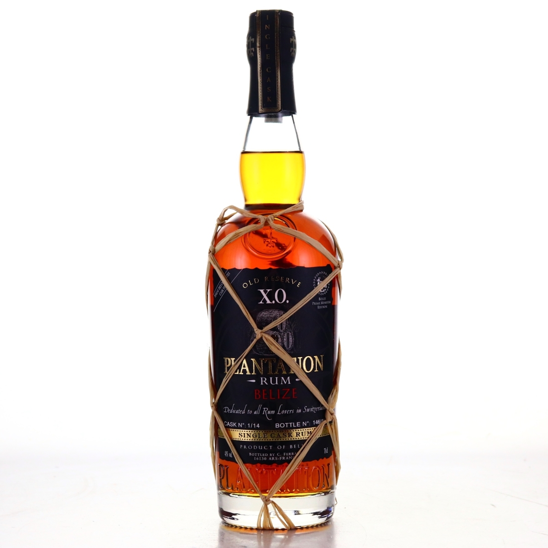 Belize Rum XO Plantation Single Pineau des Charentes Cask Finish #1 / Switzerland