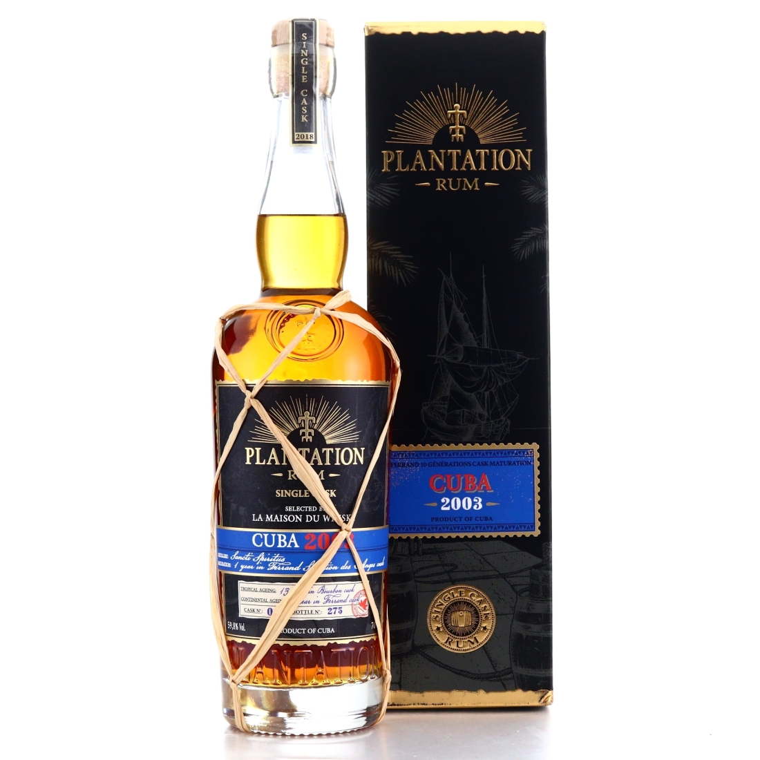 Sancti Spiritus 2003 Plantation 15 Year Old Single Cask / LMDW