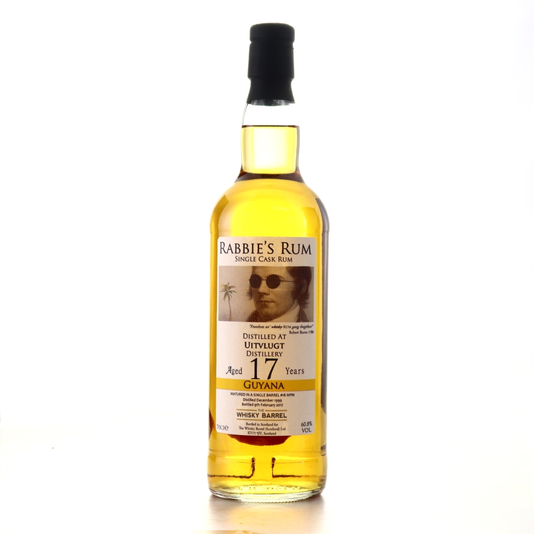 Uitvlugt MPM 1999 Rabbies's Rum 17 Year Old​​​​​​​