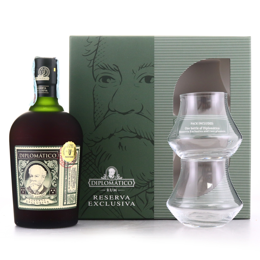 Diplomatico Reserva Exclusiva Gift Set / with Glasses