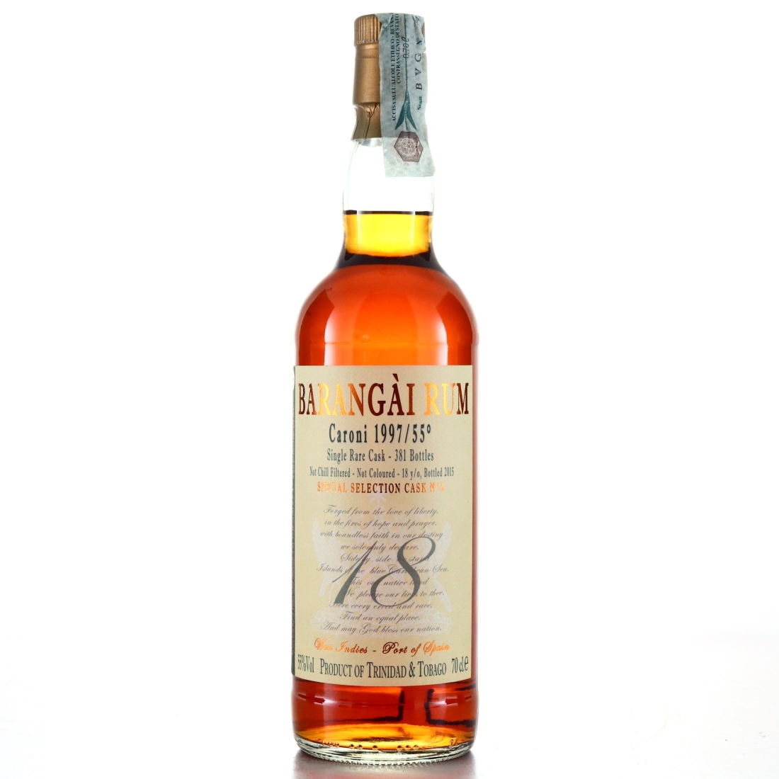Caroni 1997 Barangài 18 Year Old
