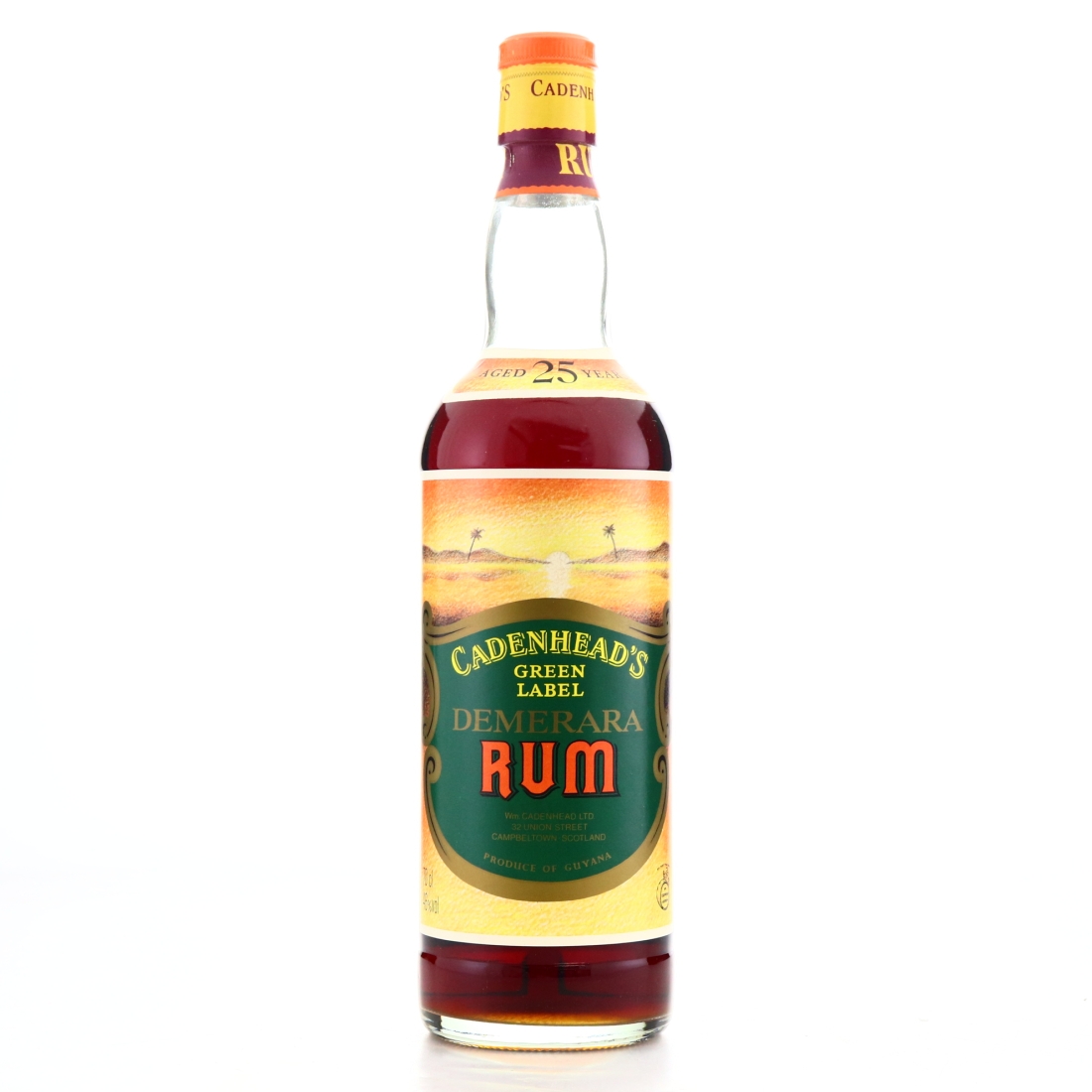 Image for Cadenhead's Green Label 25 Year Old Demerara Rum