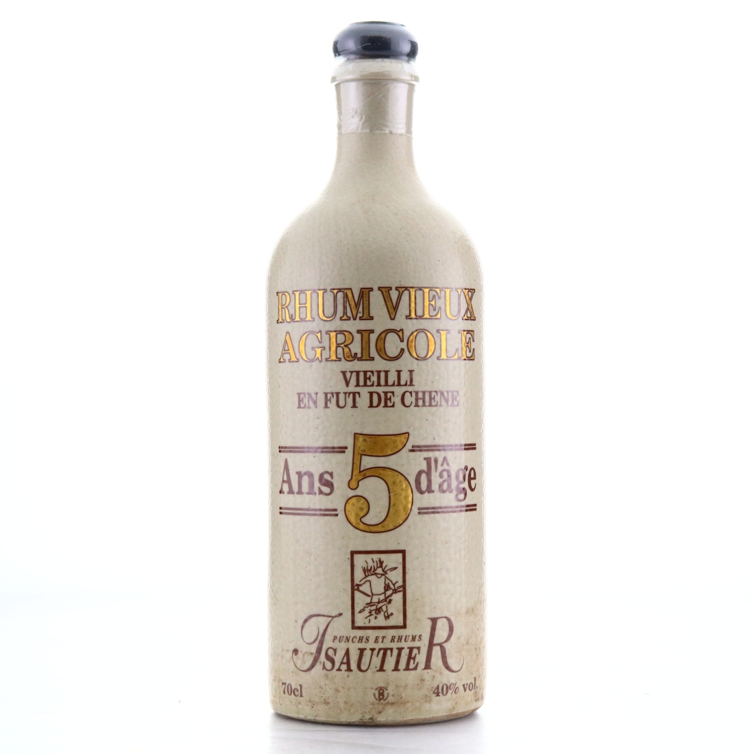 Isautier 5 Year Old Stoneware bottle